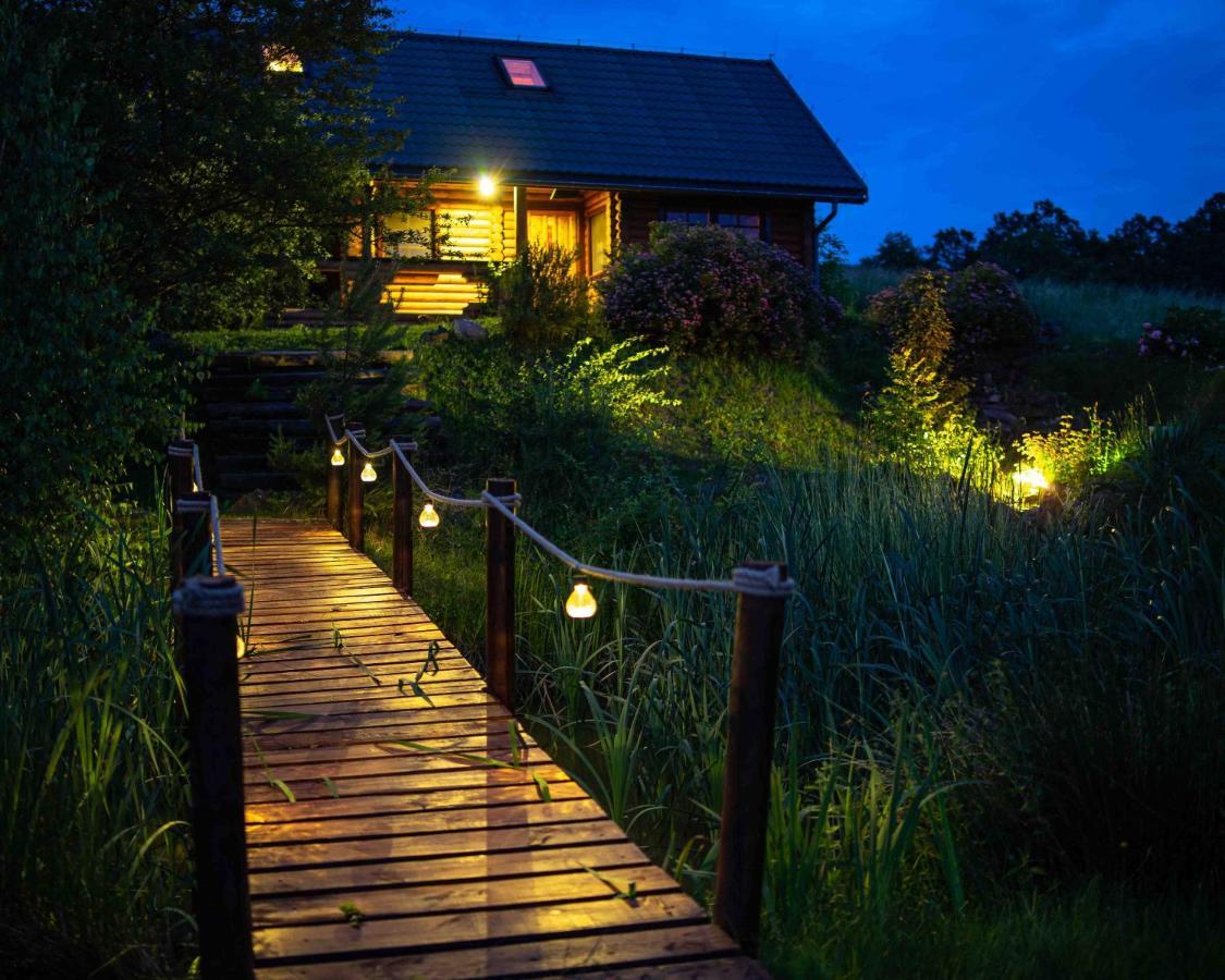 Villa Bieszczadzka Bania à Lesko Extérieur photo