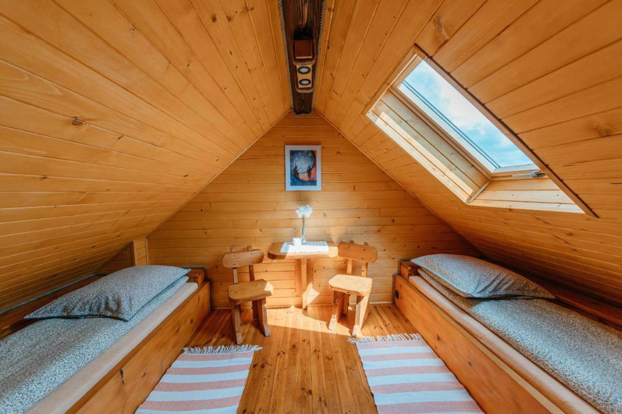 Villa Bieszczadzka Bania à Lesko Extérieur photo