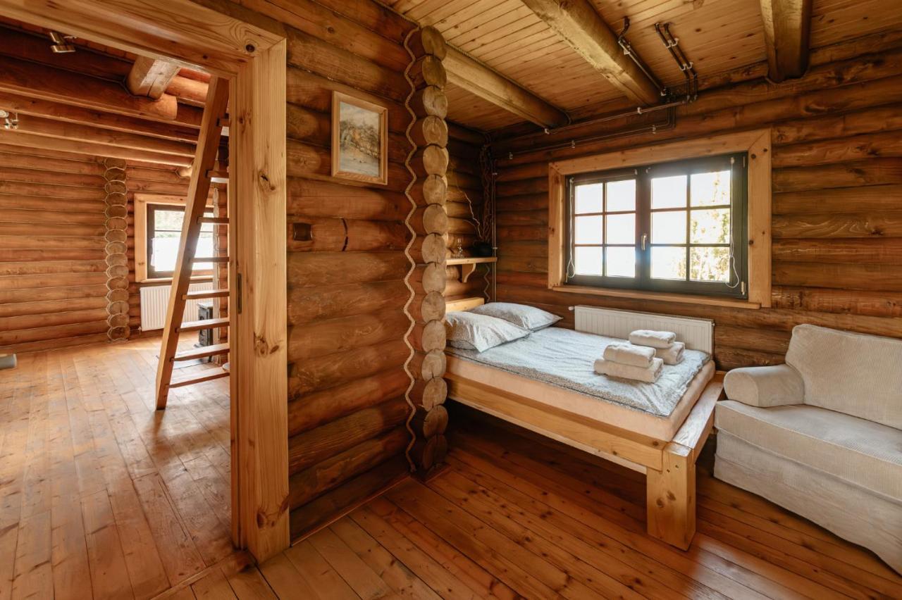 Villa Bieszczadzka Bania à Lesko Extérieur photo