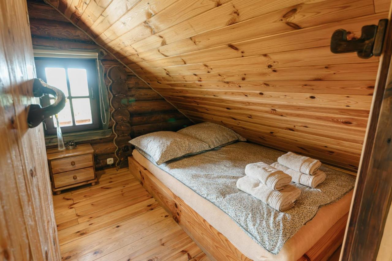 Villa Bieszczadzka Bania à Lesko Extérieur photo