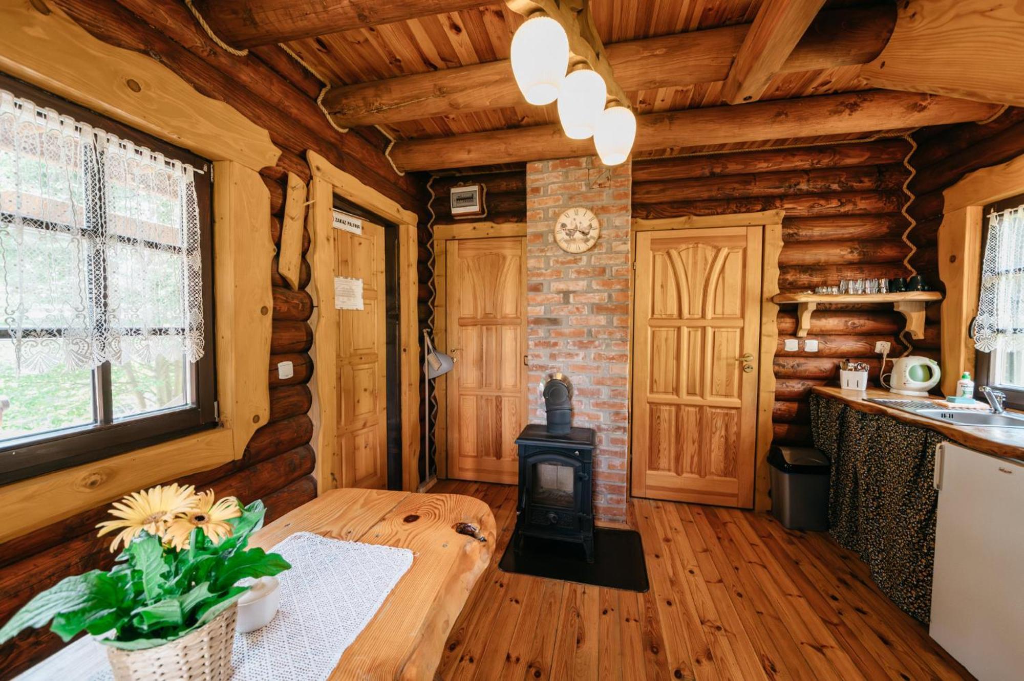 Villa Bieszczadzka Bania à Lesko Extérieur photo