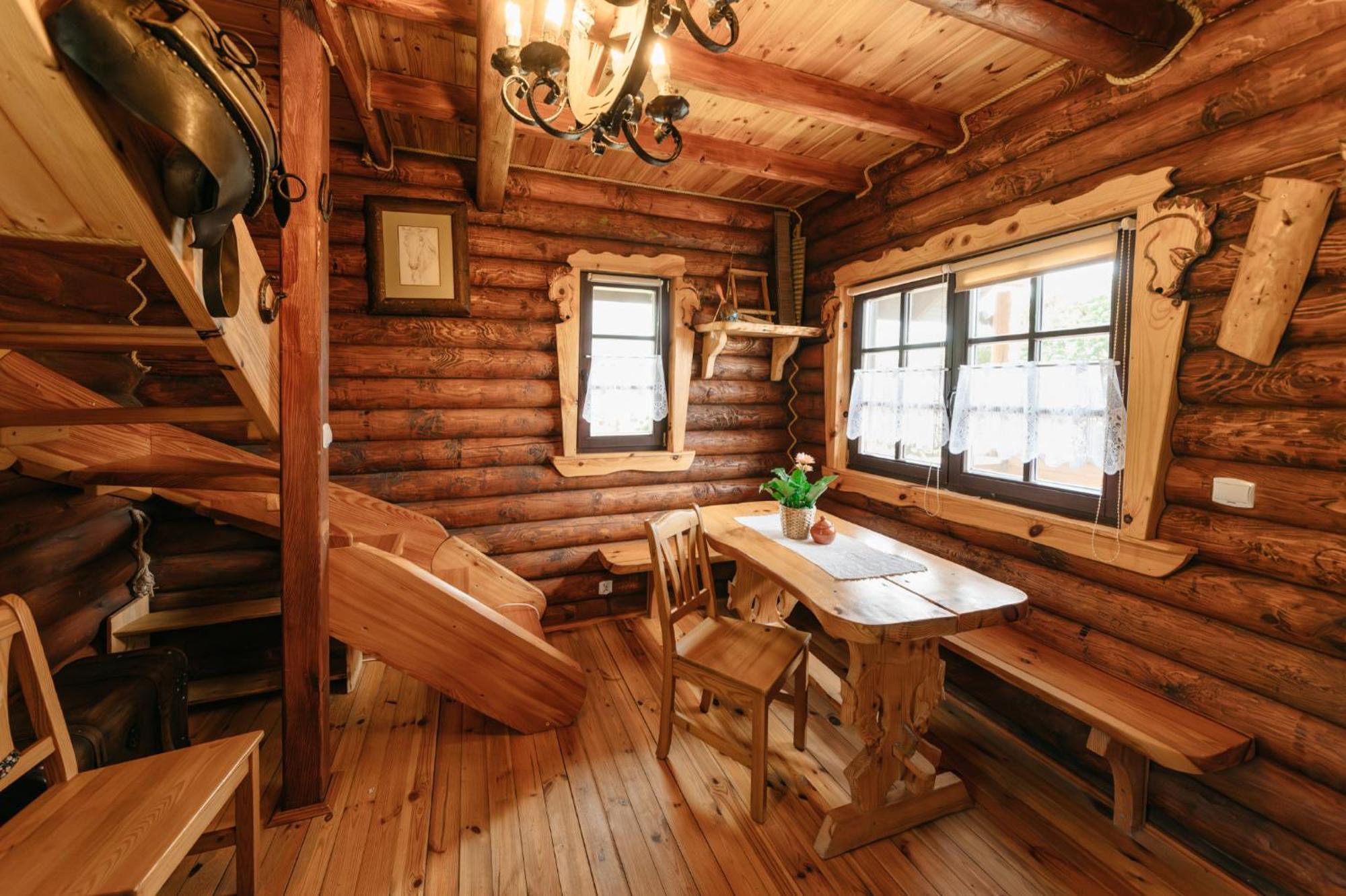 Villa Bieszczadzka Bania à Lesko Extérieur photo