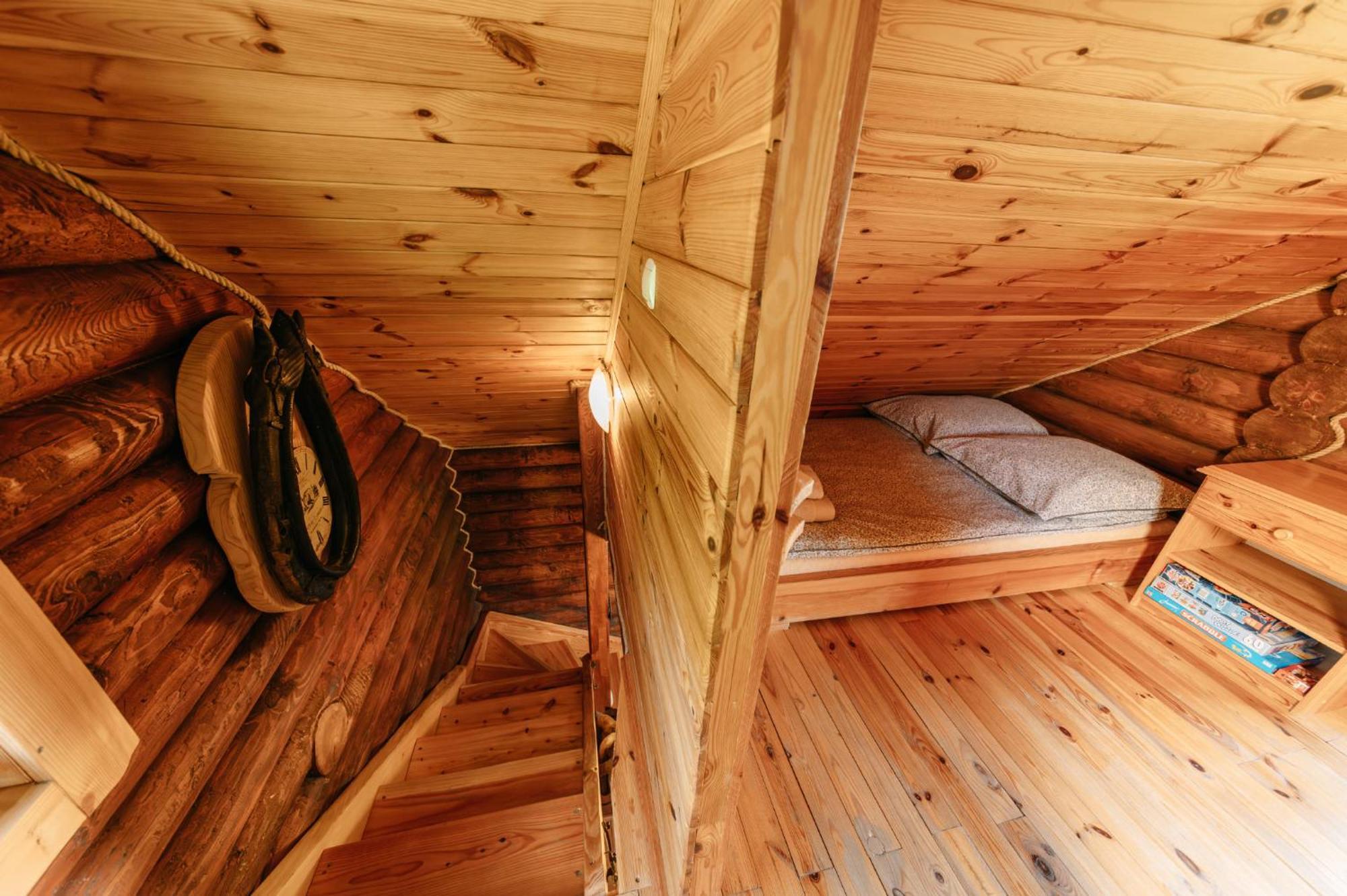 Villa Bieszczadzka Bania à Lesko Extérieur photo