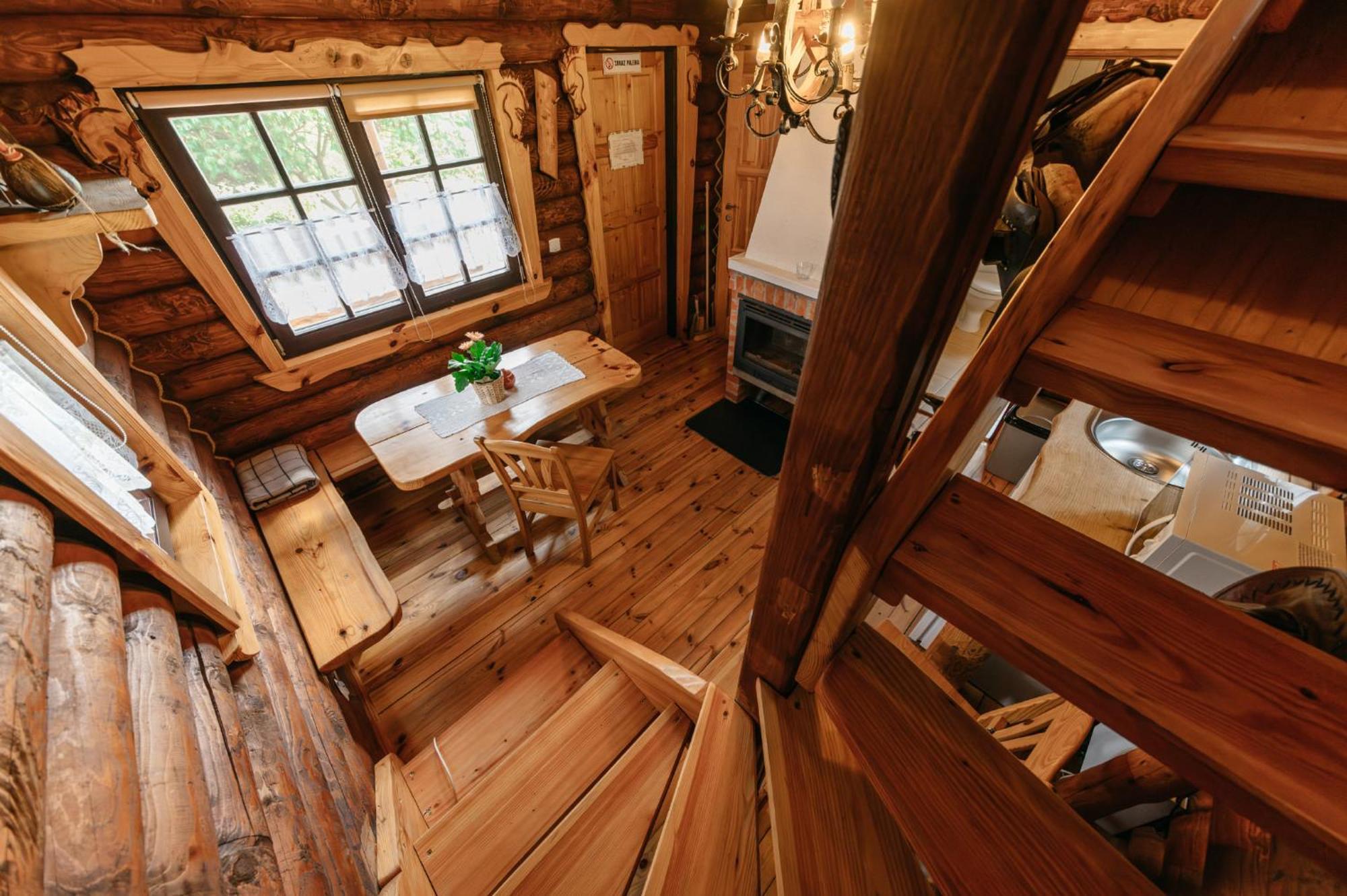 Villa Bieszczadzka Bania à Lesko Extérieur photo